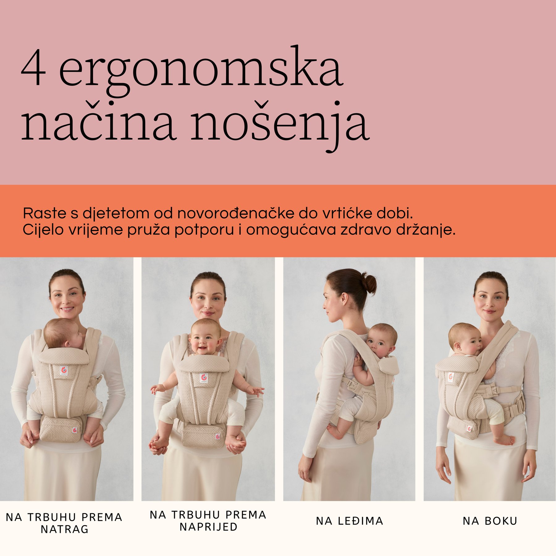 ergobaby-omni-deluxe-mesh Ergobaby Omni Deluxe Mesh nosiljka za bebe - Slika 2
