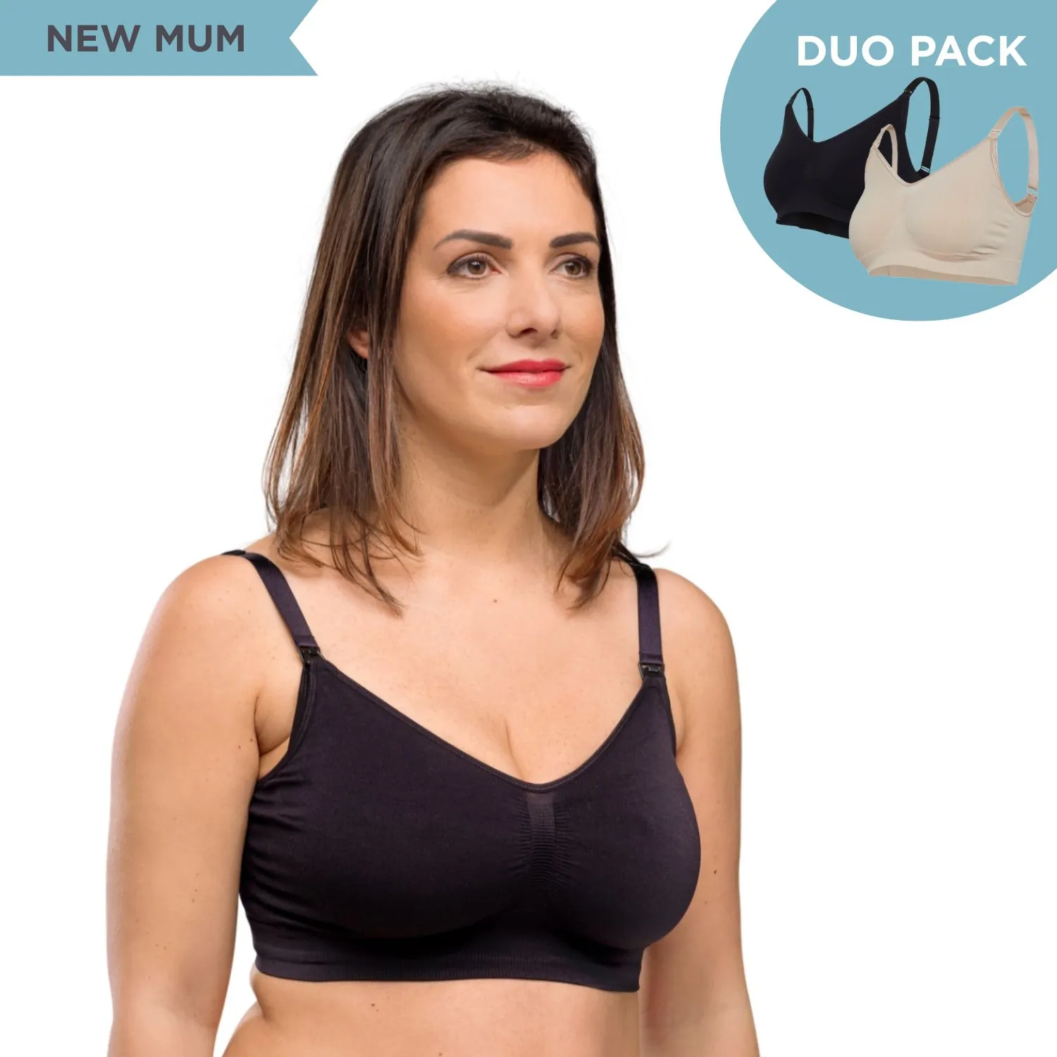 DUO-PACK Carriwell grudnjak za dojenje duo pack