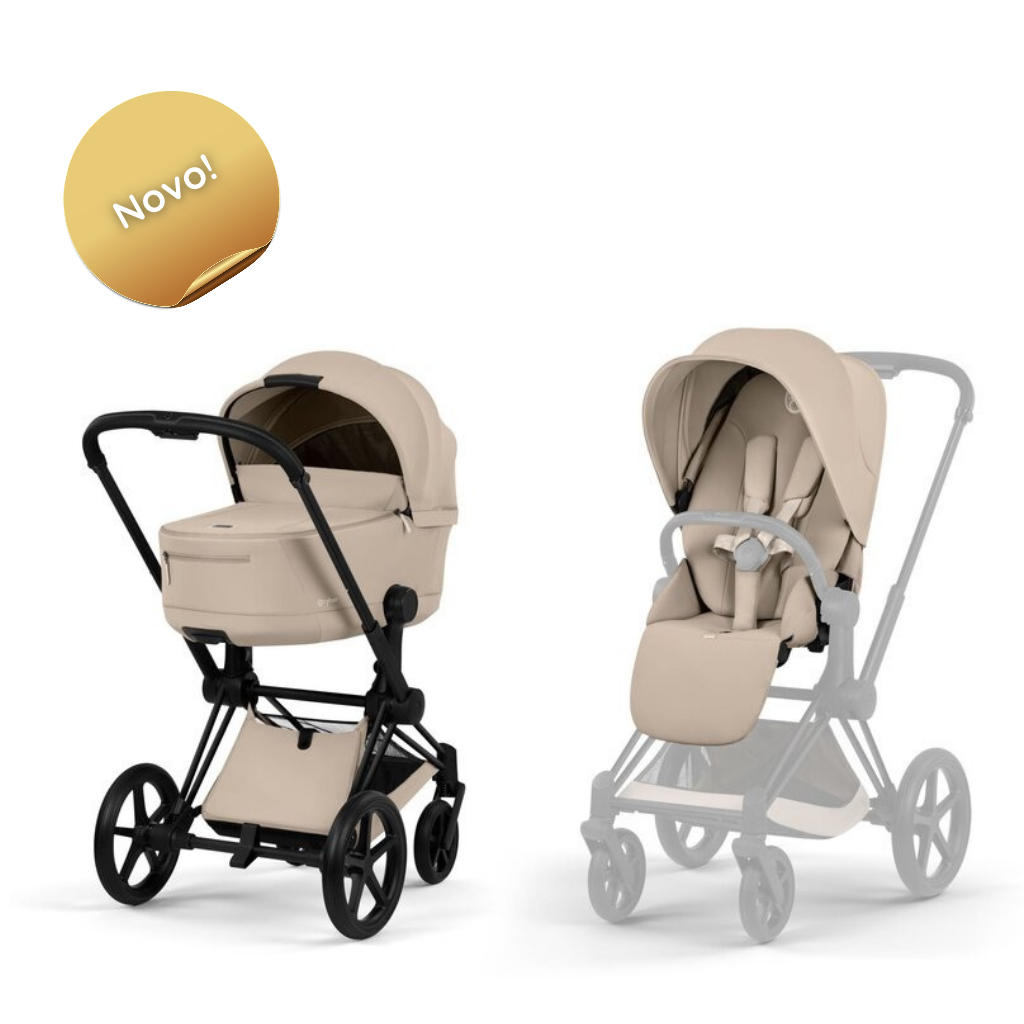 Cybex Priam 2u1 dječja kolica Comfort Collection Matt Black/Cozy Beige 2026.