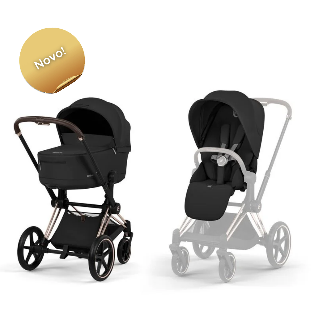 Cybex Priam 2u1 dječja kolica Comfort Collection Rosegold/Sepia Black 2026.