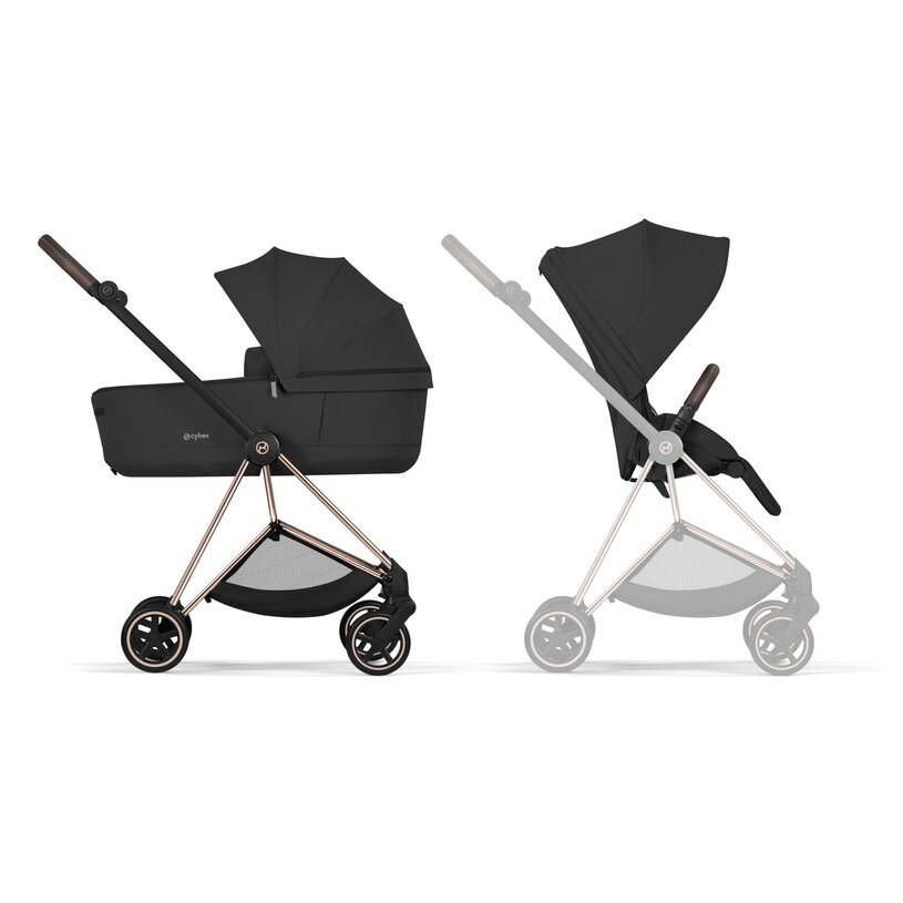 Cybex Mios 2u1 dječja kolica Comfort Collection Rosegold/Sepia Black - Slika 2