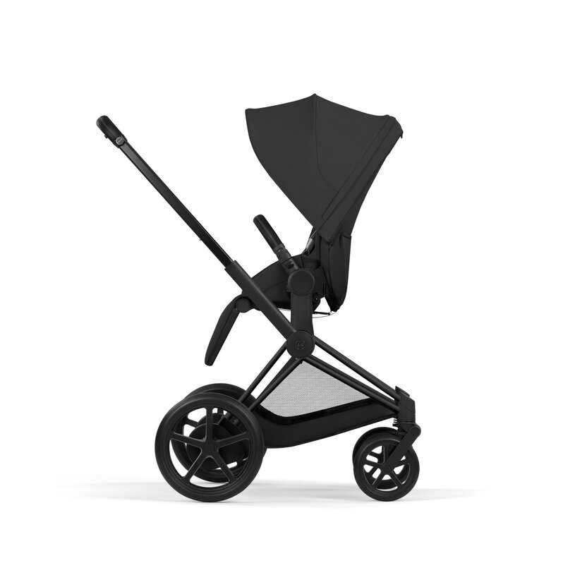 Cybex e-Priam Comfort Matt Black Sepia Black 2u1 Cybex e-Priam Comfort Matt Black Sepia Black 2u1