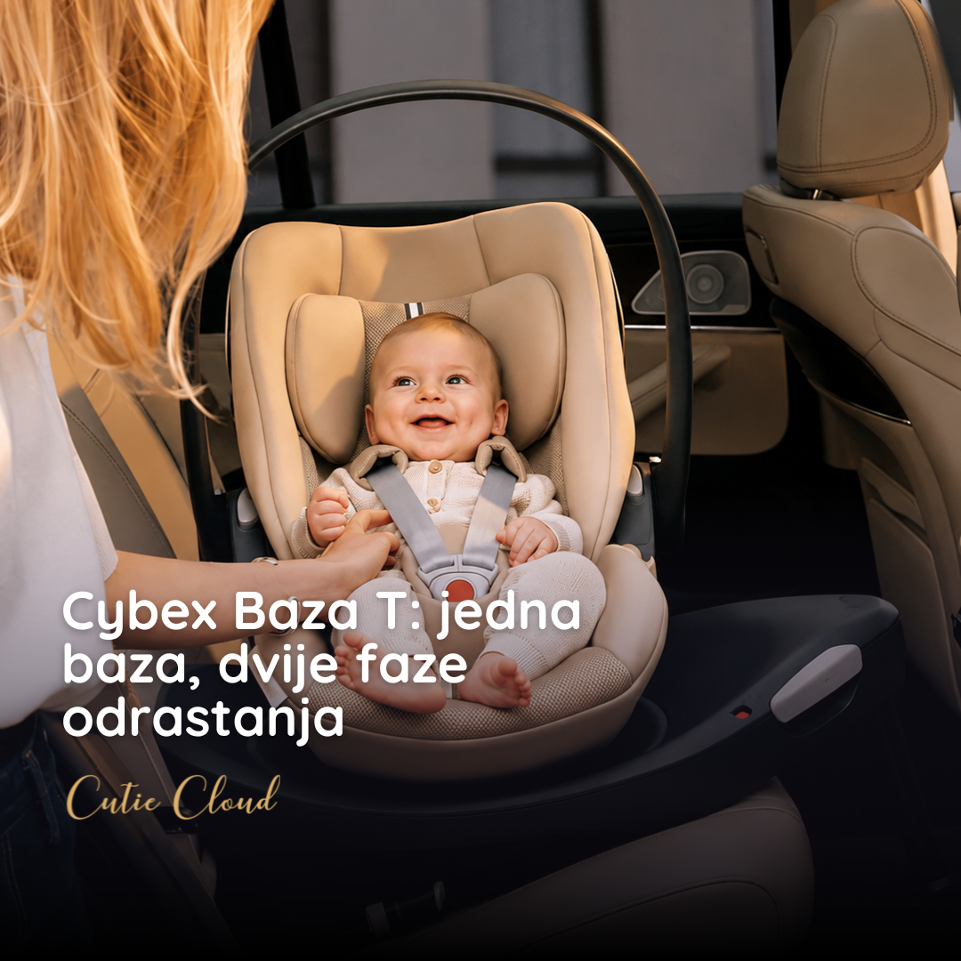 Cybex Baza T: jedna baza, dvije faze odrastanja