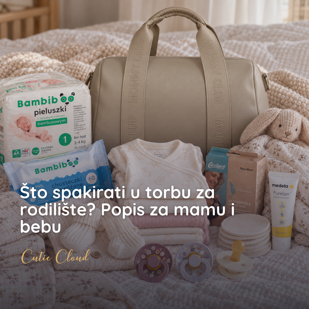 Što spakirati u torbu za rodilište? Popis za mamu i bebu
